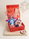 The Ultimate Coquette Crate -(1 Bag charm ,1 Mirror Comb ,1 Perfume, 1 Lip Balm ,1 Nail Paint , 1 Nail Set , 1 Soft Toy ,1 Lipstick Bag Charm , 1 Studs , 1 Pendent Anti Tarnish , 1 Rotation Ring Spinner, 1 Bow Clip ,1 Mettalic Claw Clip