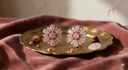 Roseate Petal Earrings